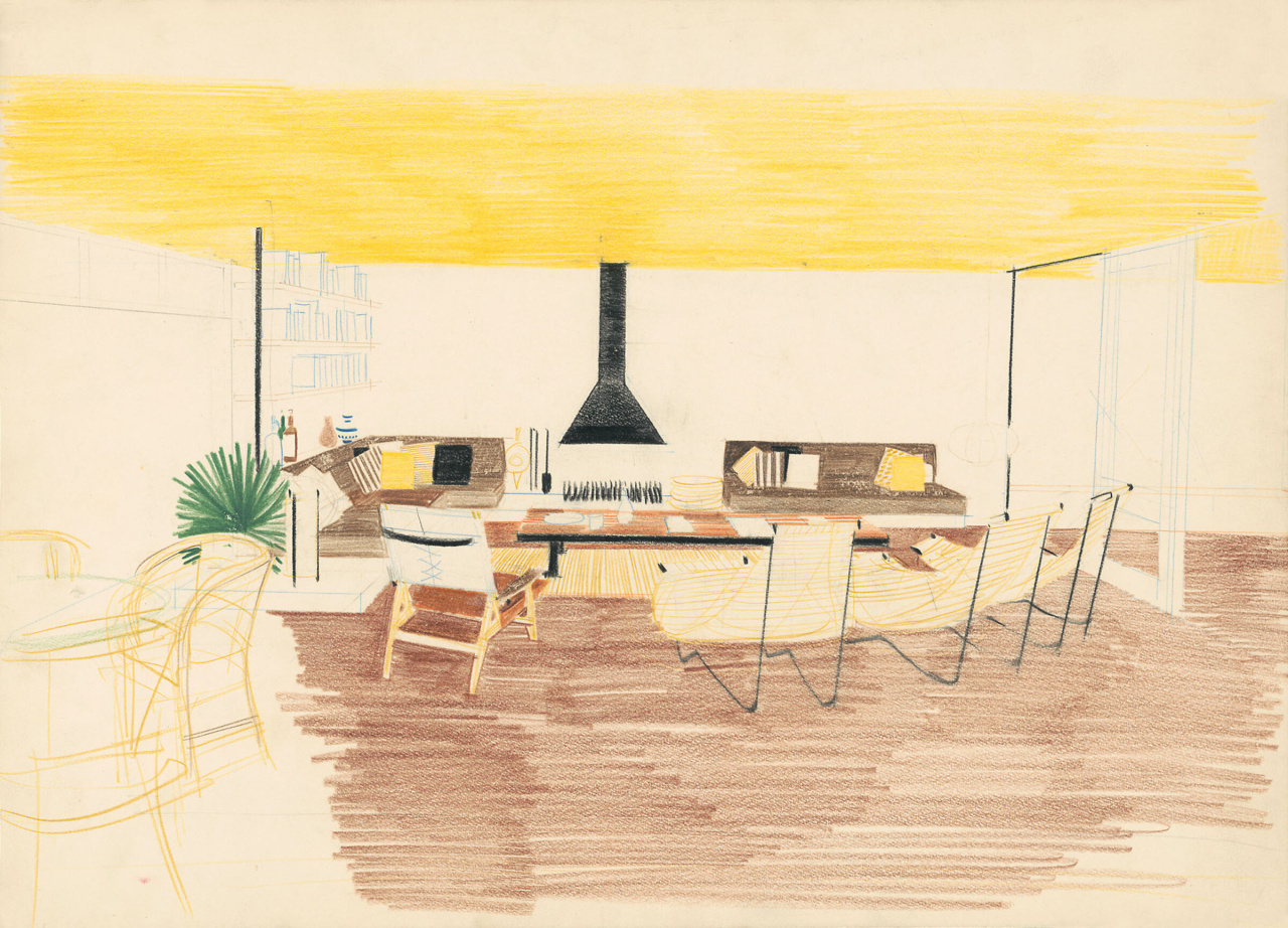 N-00227-Correa-34×47-Interior-de-la-casa-de-Francisco-Bofill-y-Santiago-Fradera-Cadaques-x2400