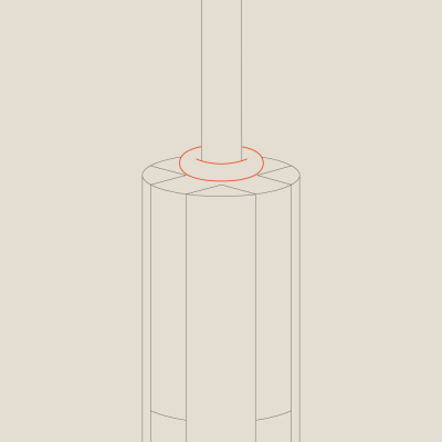 O-ring by Santa & Cole