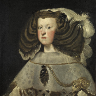 Portrait of Mariana of Austria by Santa & Cole
