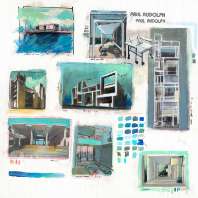 Paul Rudolph: Mapa de una exposición by Santa & Cole