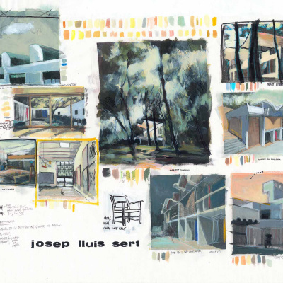 Josep Lluís Sert: mapa de una exposición by Santa & Cole