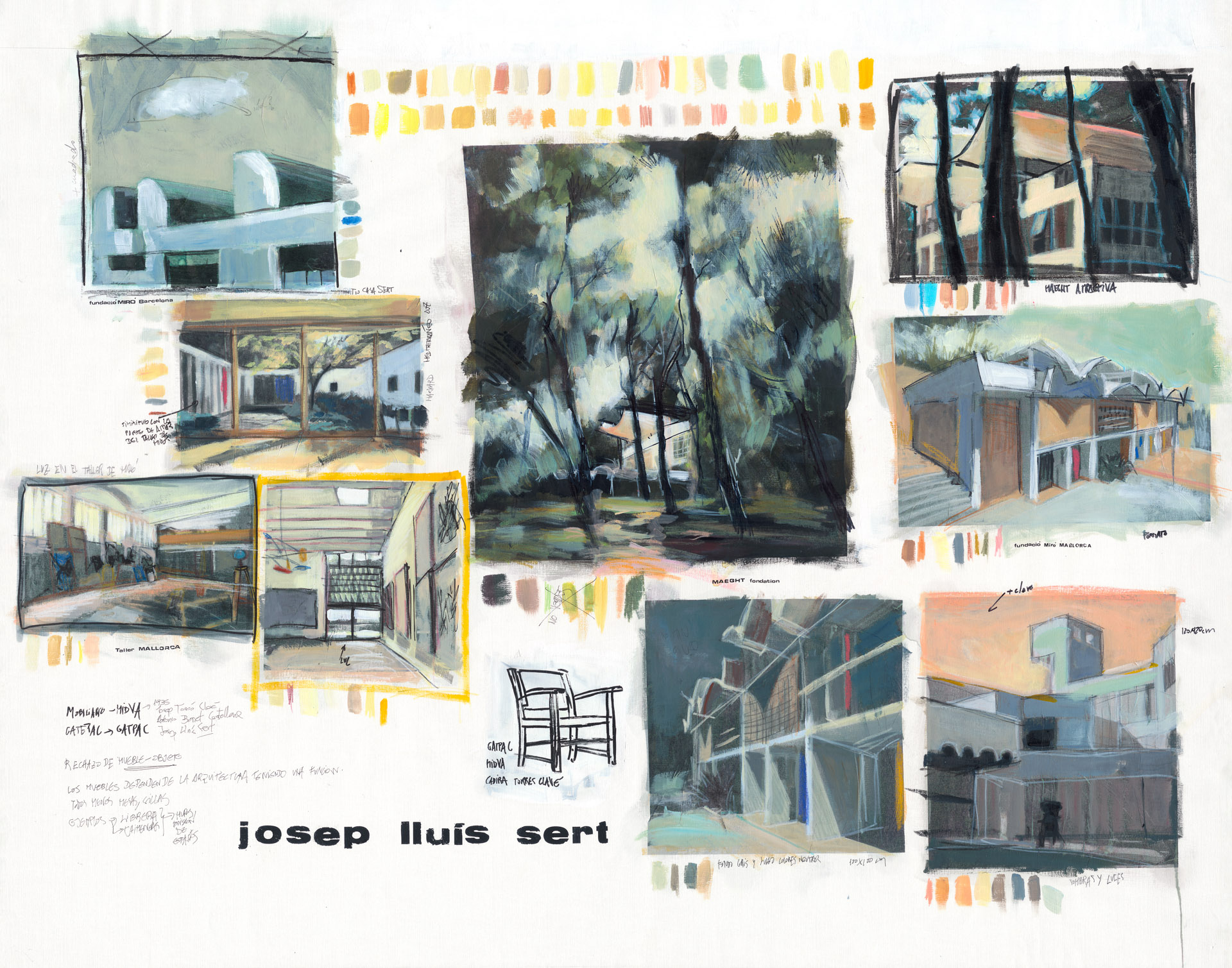 N-00302_Josep Lluis Sert-Mapa de una exposición