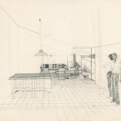 Interior de la casa de  Juan Salleras by Santa & Cole