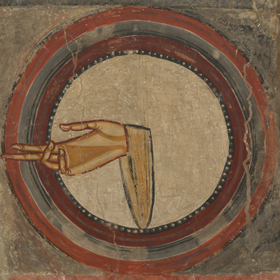 The hand of God from Sant Climent de Taüll by Santa & Cole