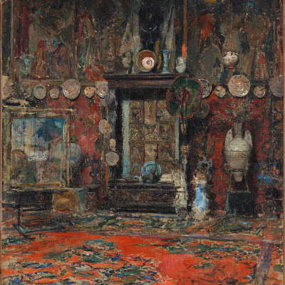 The workshop of Marià Fortuny in Rome by Santa & Cole