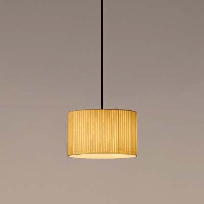 Natural ribbon lampshade. by Santa & Cole