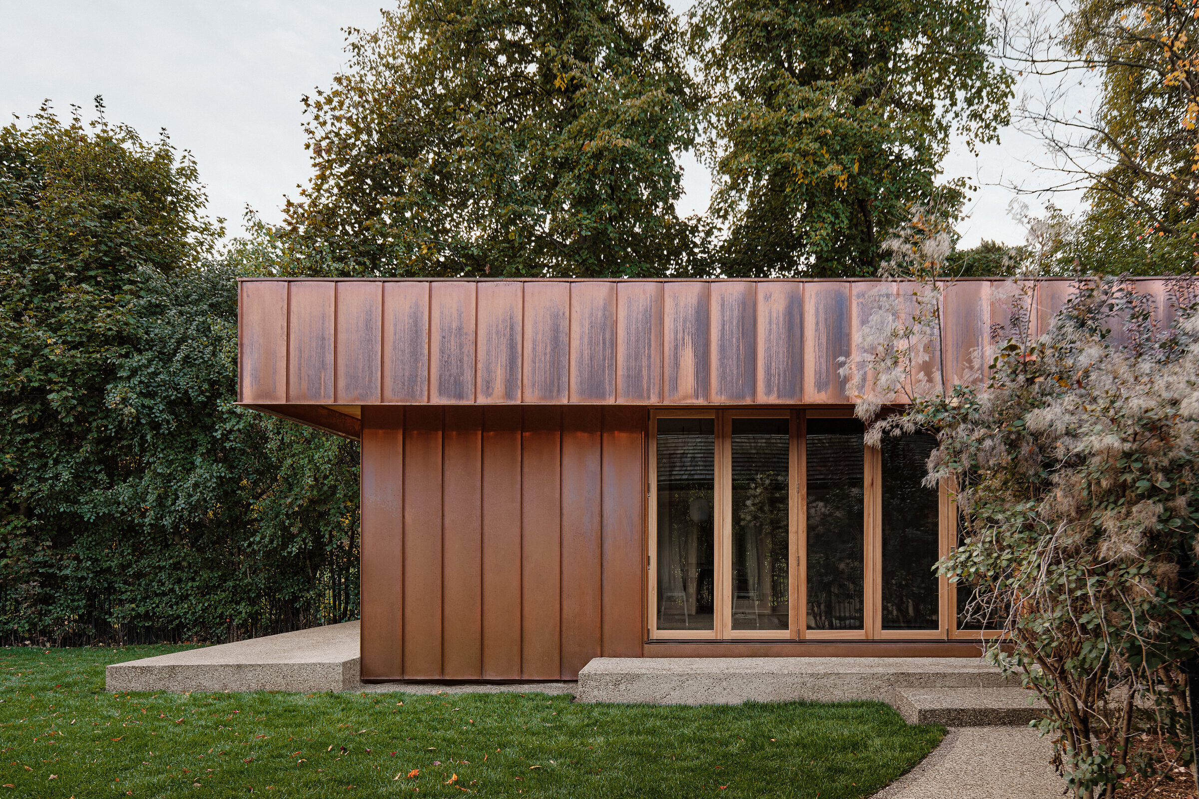 Copper House, Toronto. Fabrication Studio.