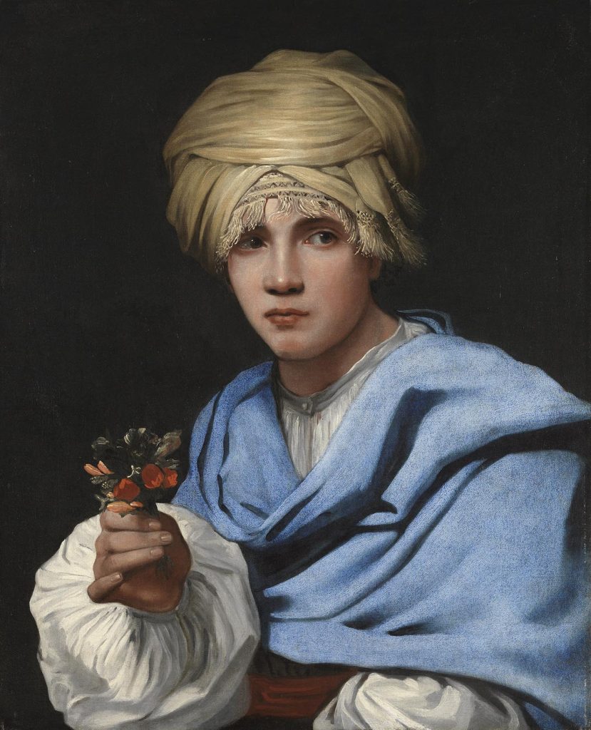 M-00127-Muchacho-con-turbante-y-un-ramillete-de-flores-829x1024
