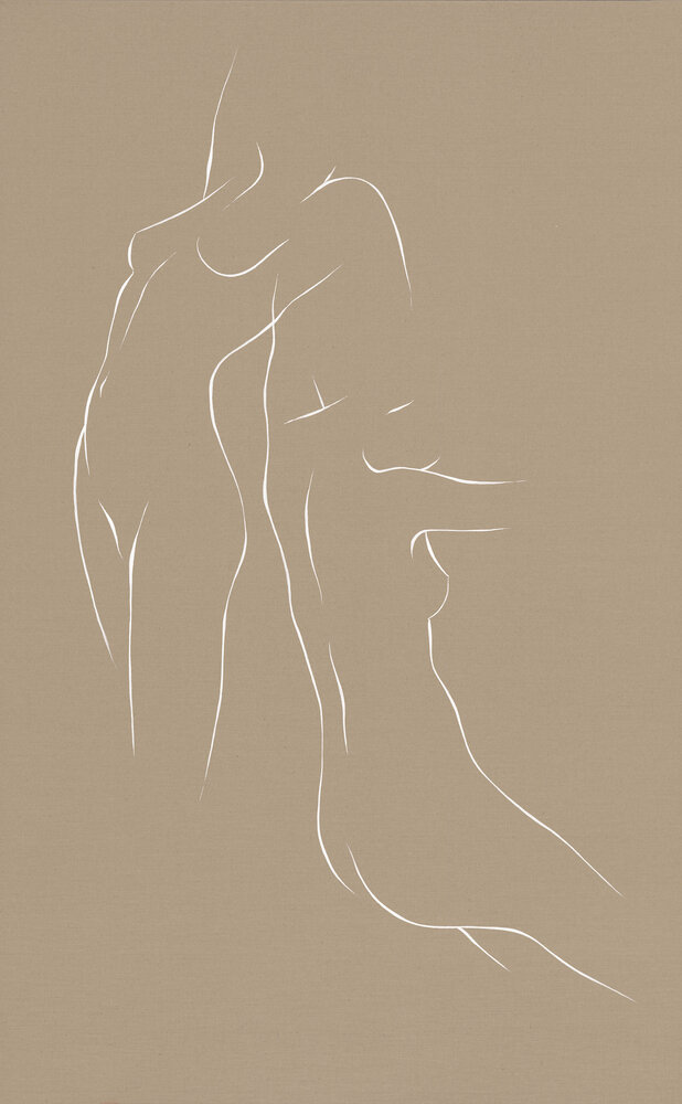 Artwork shown to scale